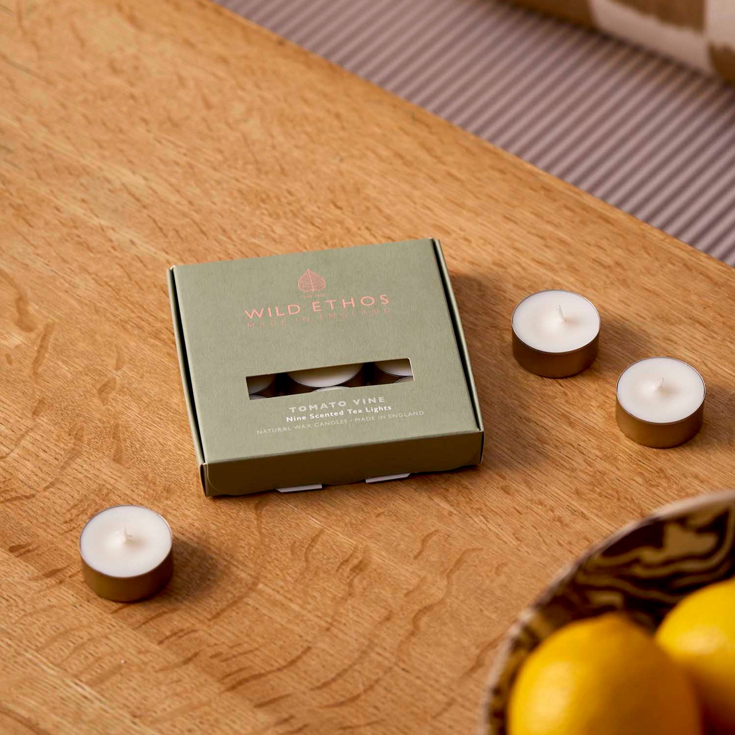 Wild Ethos Tomato Vine Scented Tealights