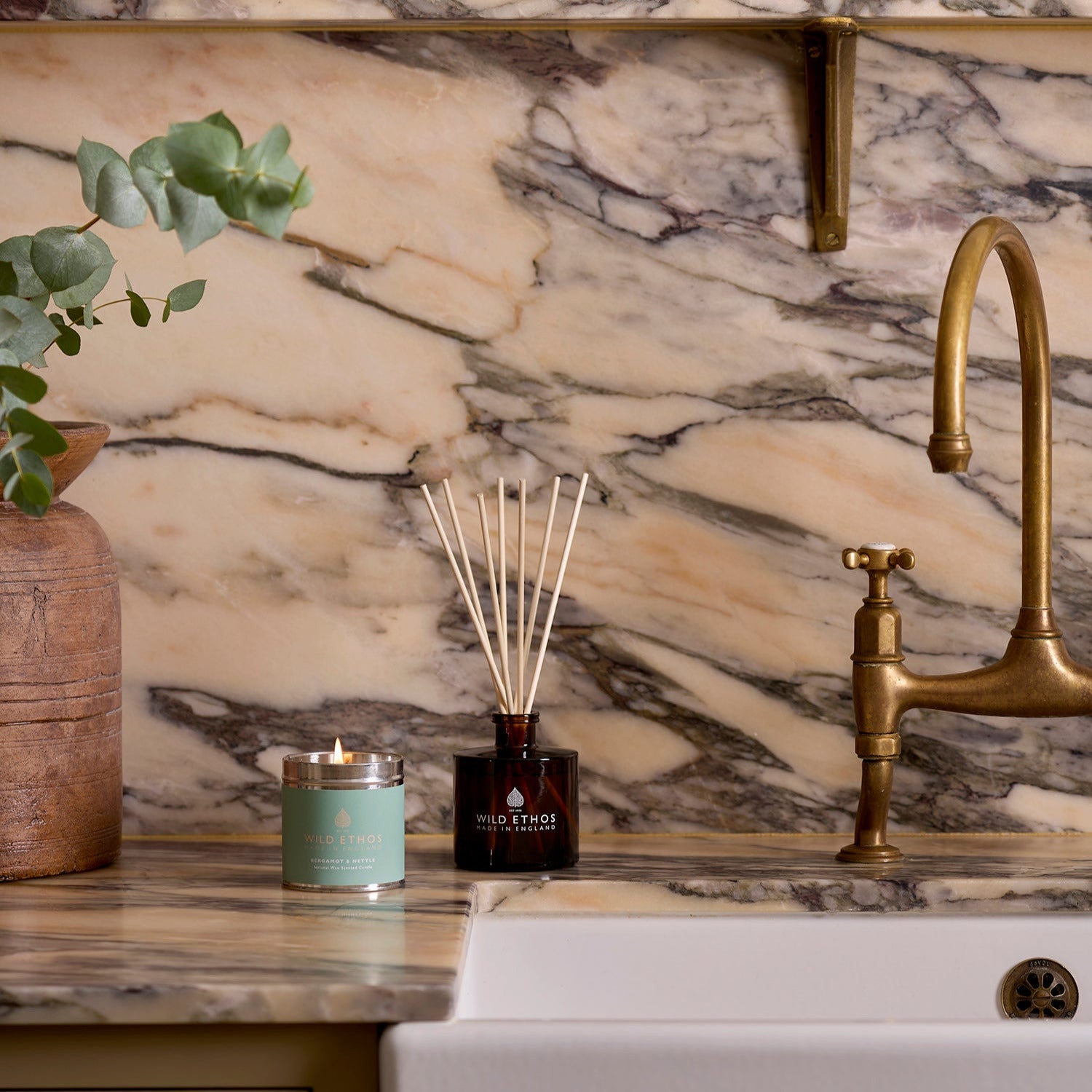 Wild Ethos Begamot & Nettle Candle