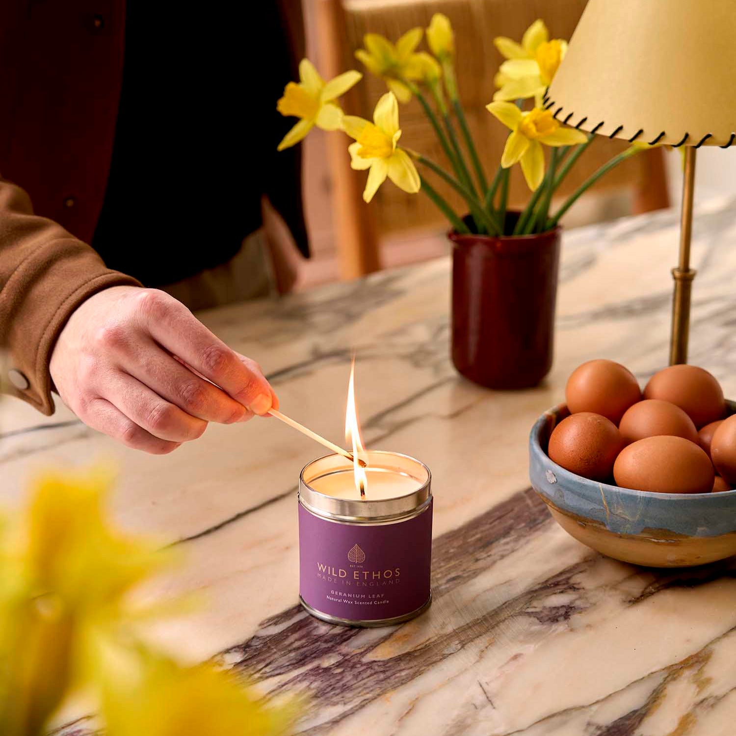 Wild Ethos Geranium Leaf Candle