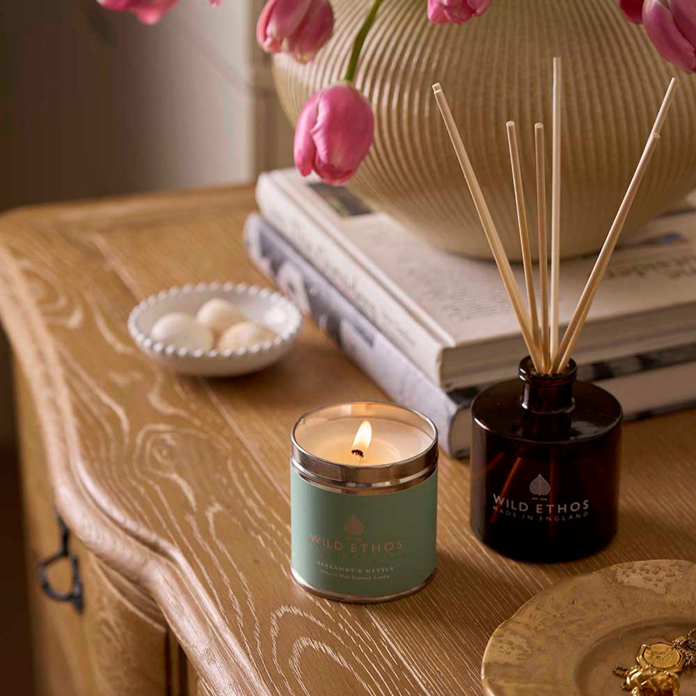 Wild Ethos Begamot & Nettle Candle
