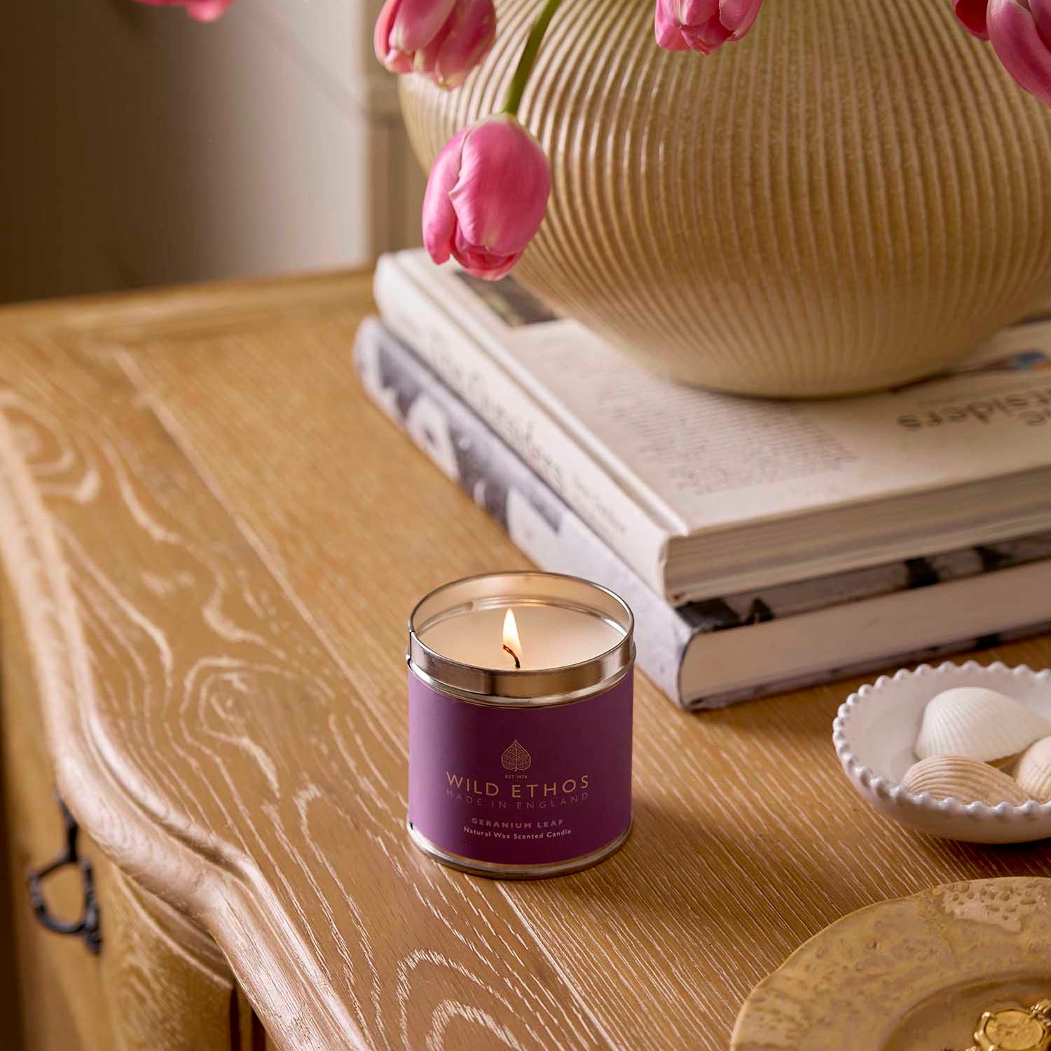 Wild Ethos Geranium Leaf Candle