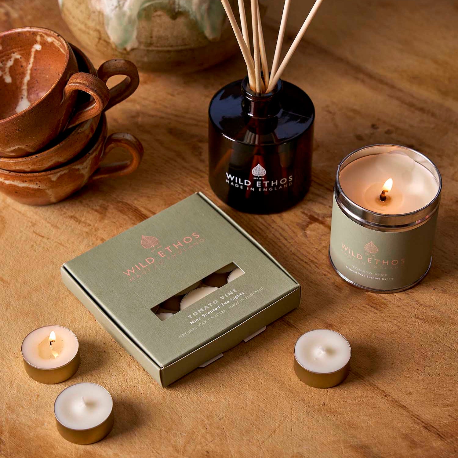 Wild Ethos Tomato Vine Candle