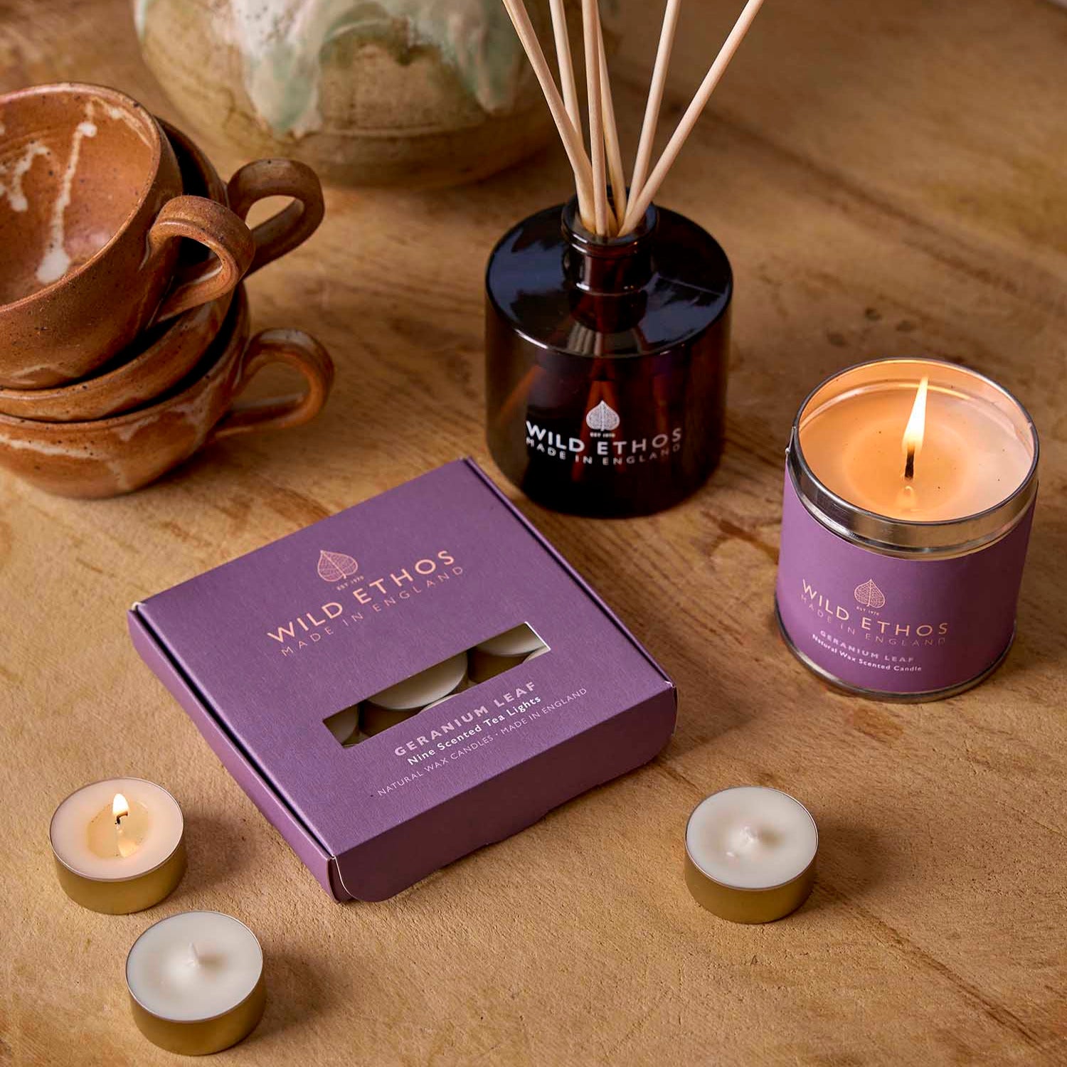 Wild Ethos Geranium Leaf Candle