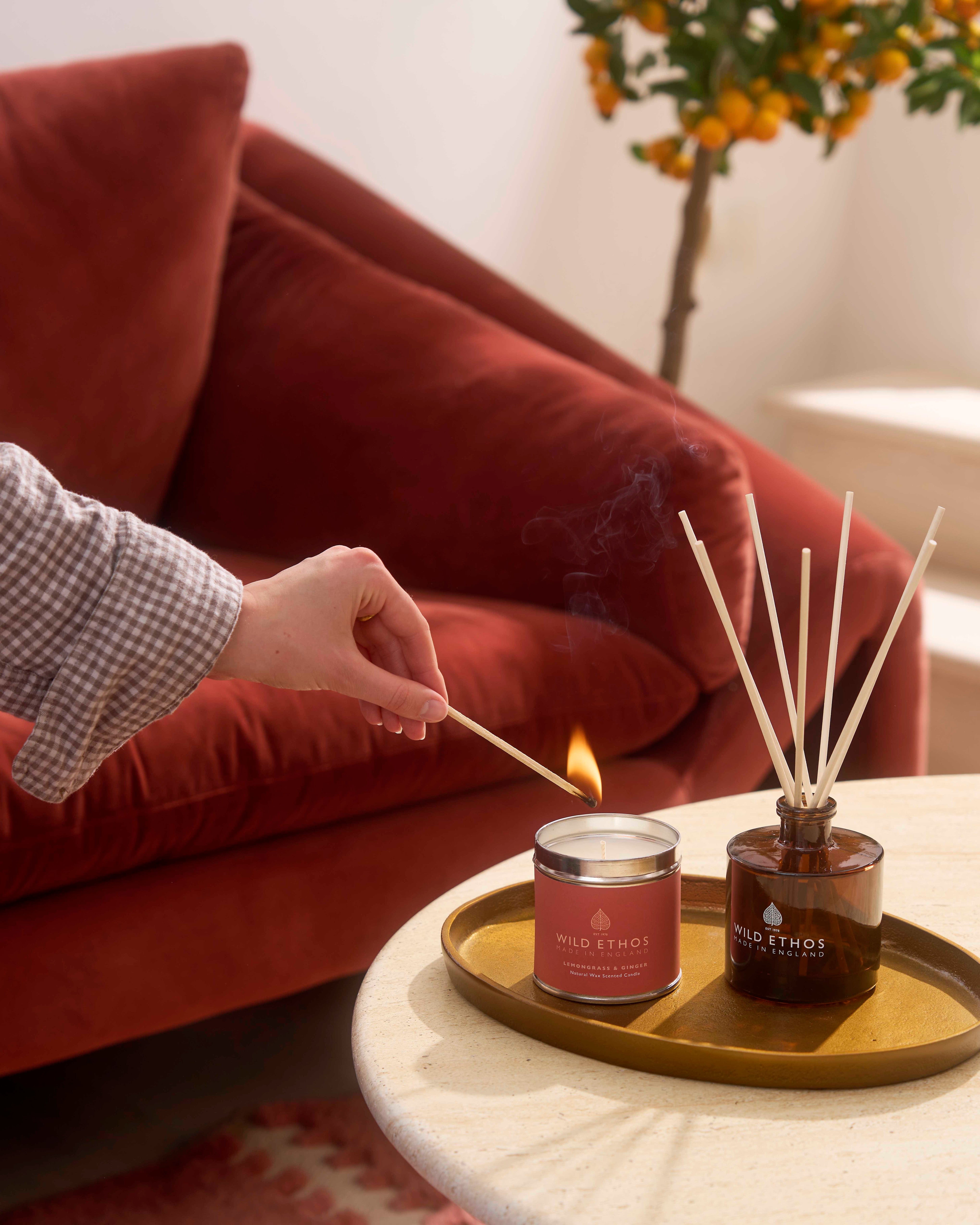 Wild Ethos Lemongrass & Ginger Candle