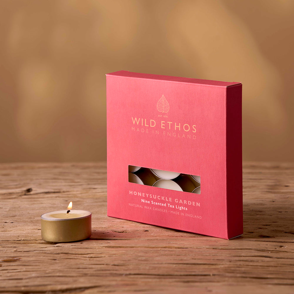 Wild Ethos Honeysuckle Garden Scented Tealights