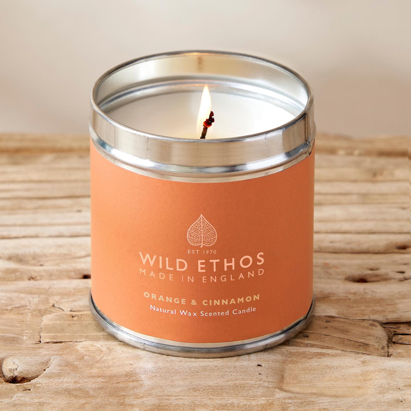 Wild Ethos Cinnamon & Orange Candle