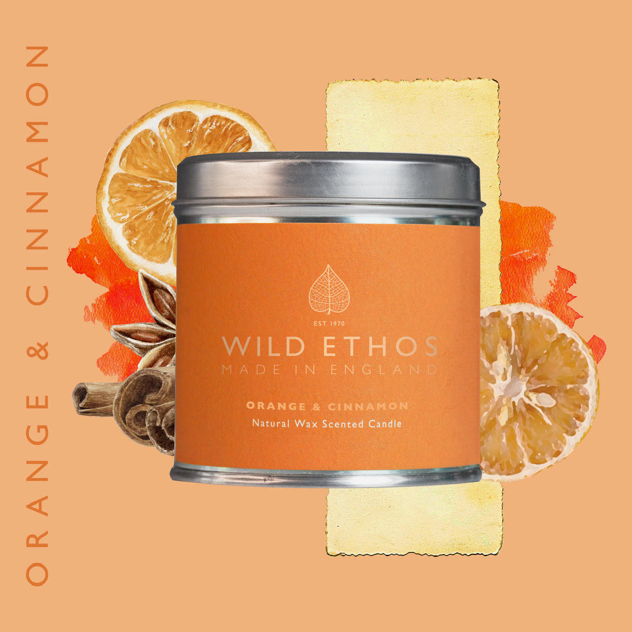 Wild Ethos Orange & Cinnamon Candle