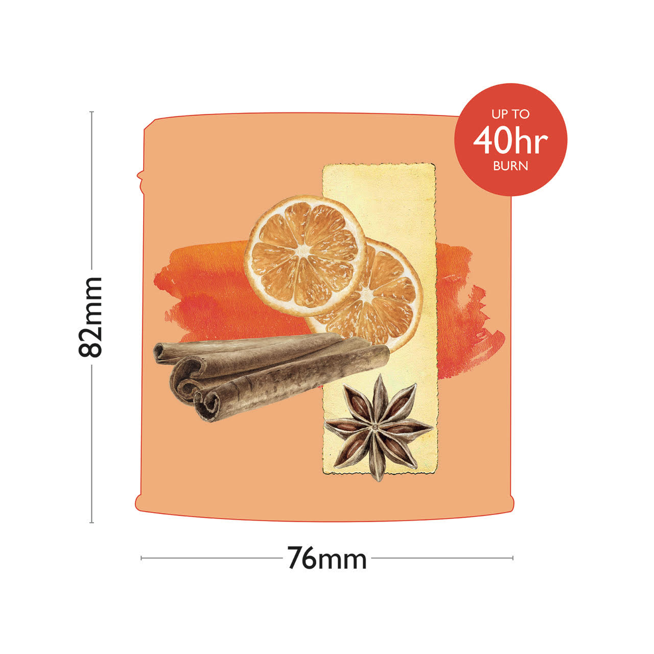 Wild Ethos Cinnamon & Orange Candle