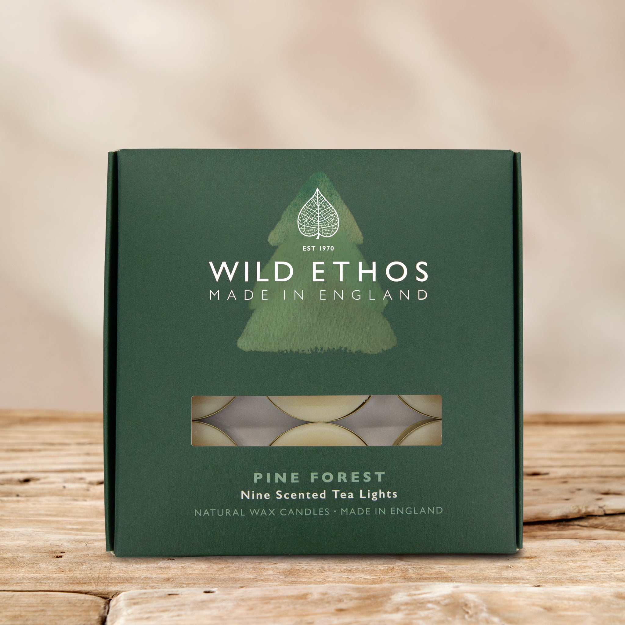 Wild Ethos Pine Forest Scented Tealights