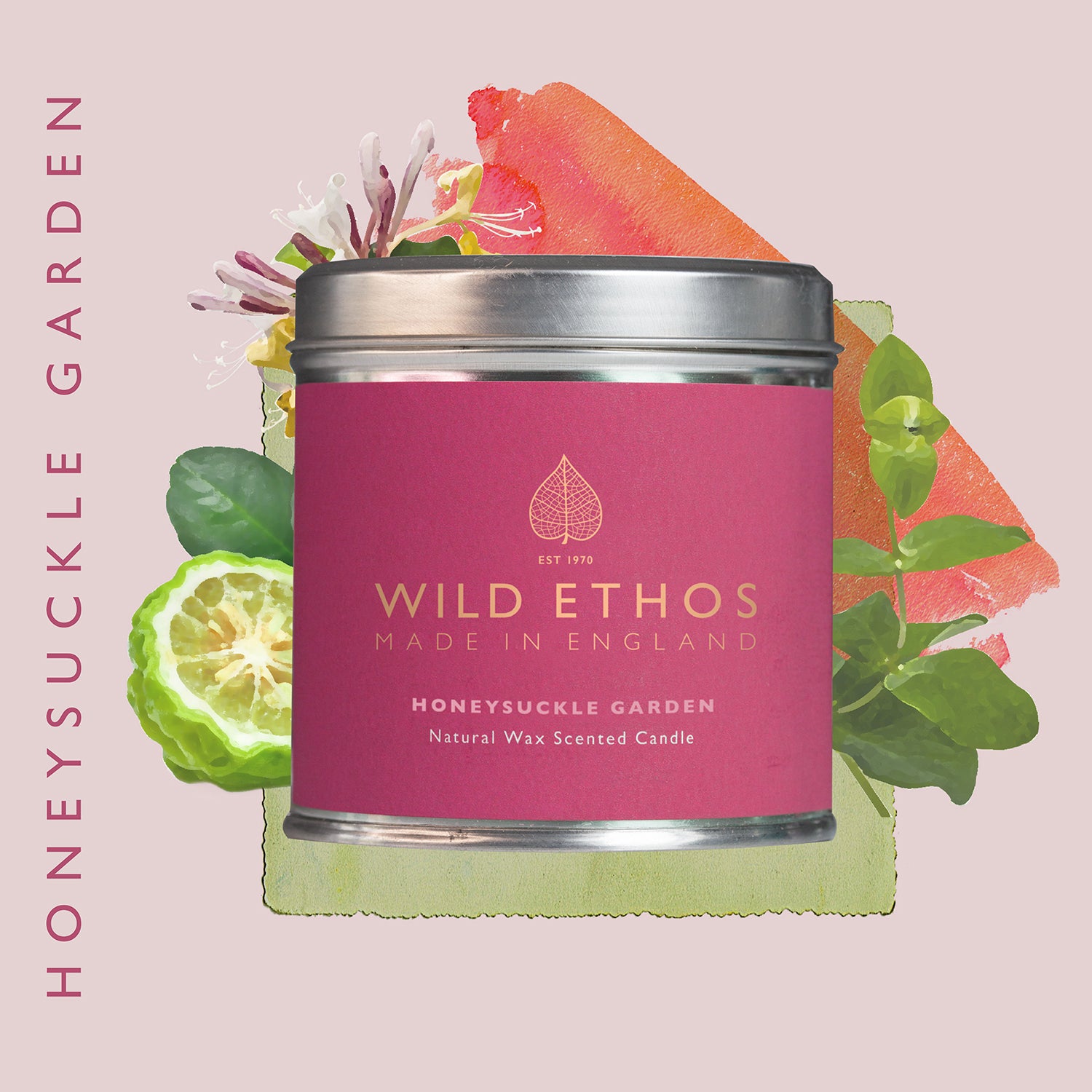 Wild Ethos Honeysuckle Garden Candle