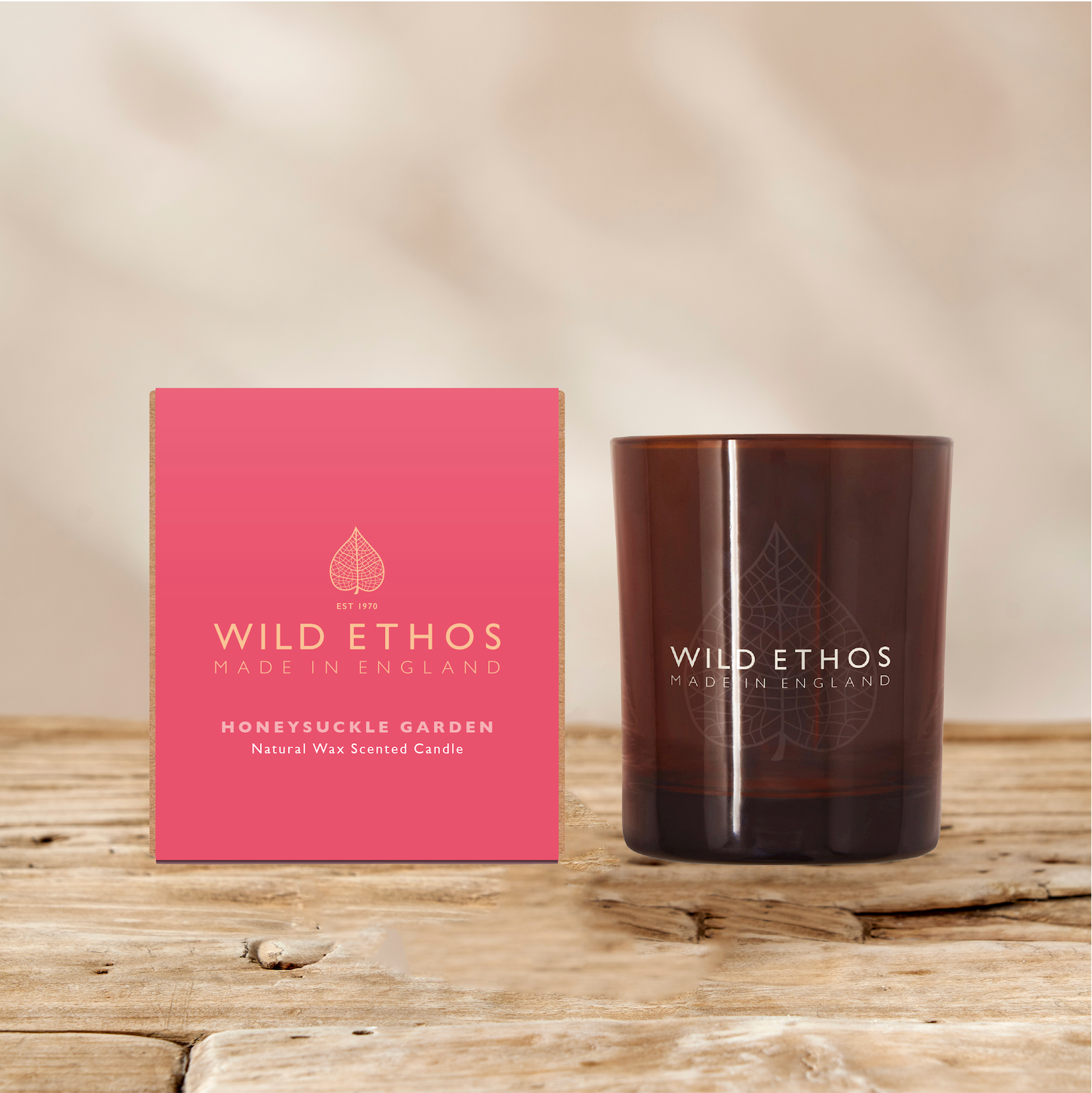 Wild Ethos Honeysuckle Garden Glass Candle
