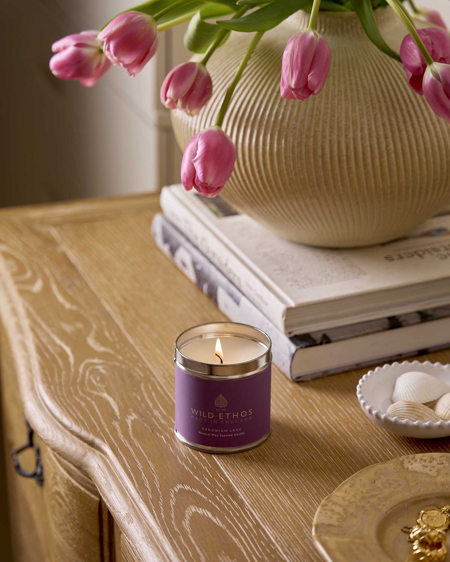 Wild Ethos Geranium Leaf Candle