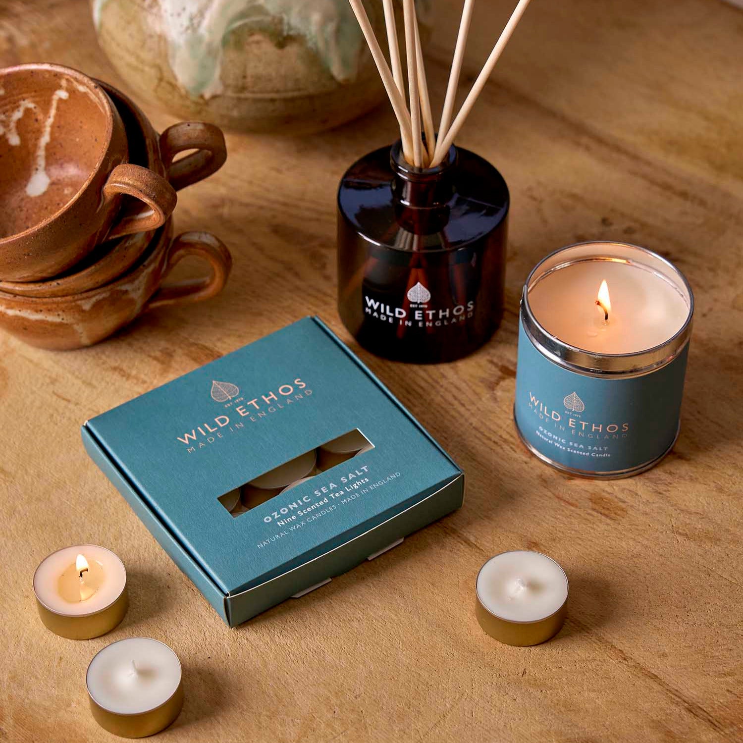 Wild Ethos Ozonic Sea Salt Candle