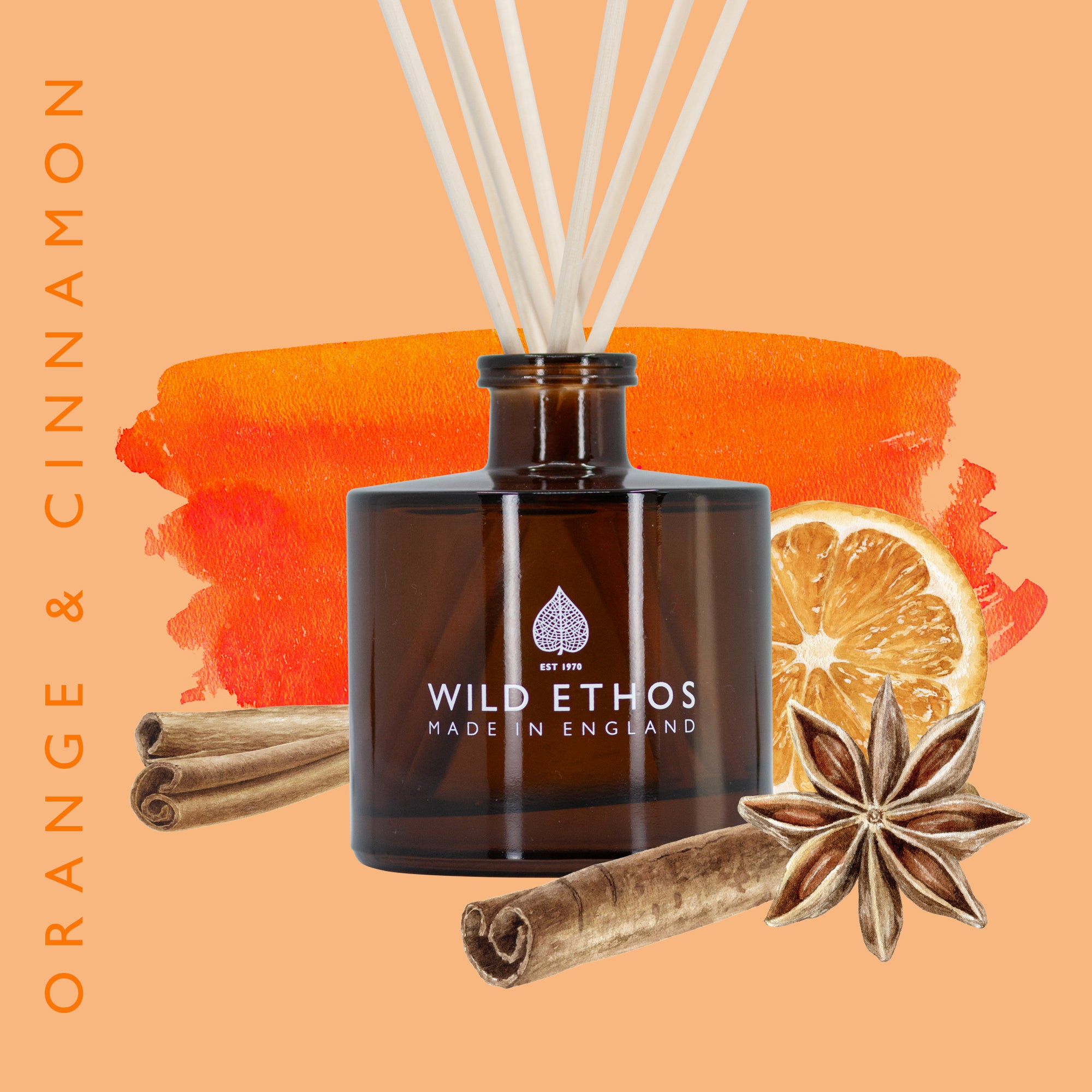Wild Ethos Cinnamon & Orange Diffuser