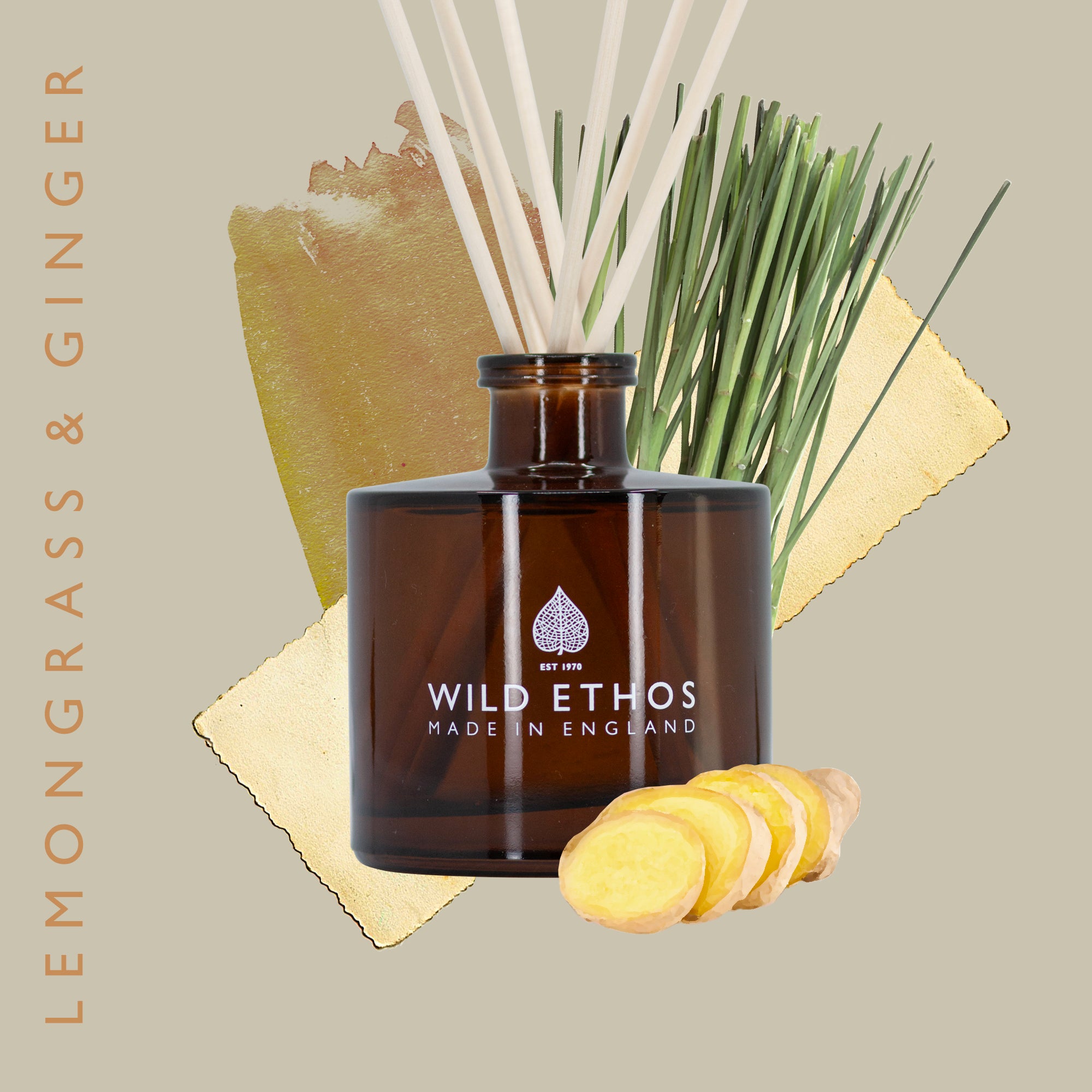 Wild Ethos Lemongrass & Ginger Diffuser