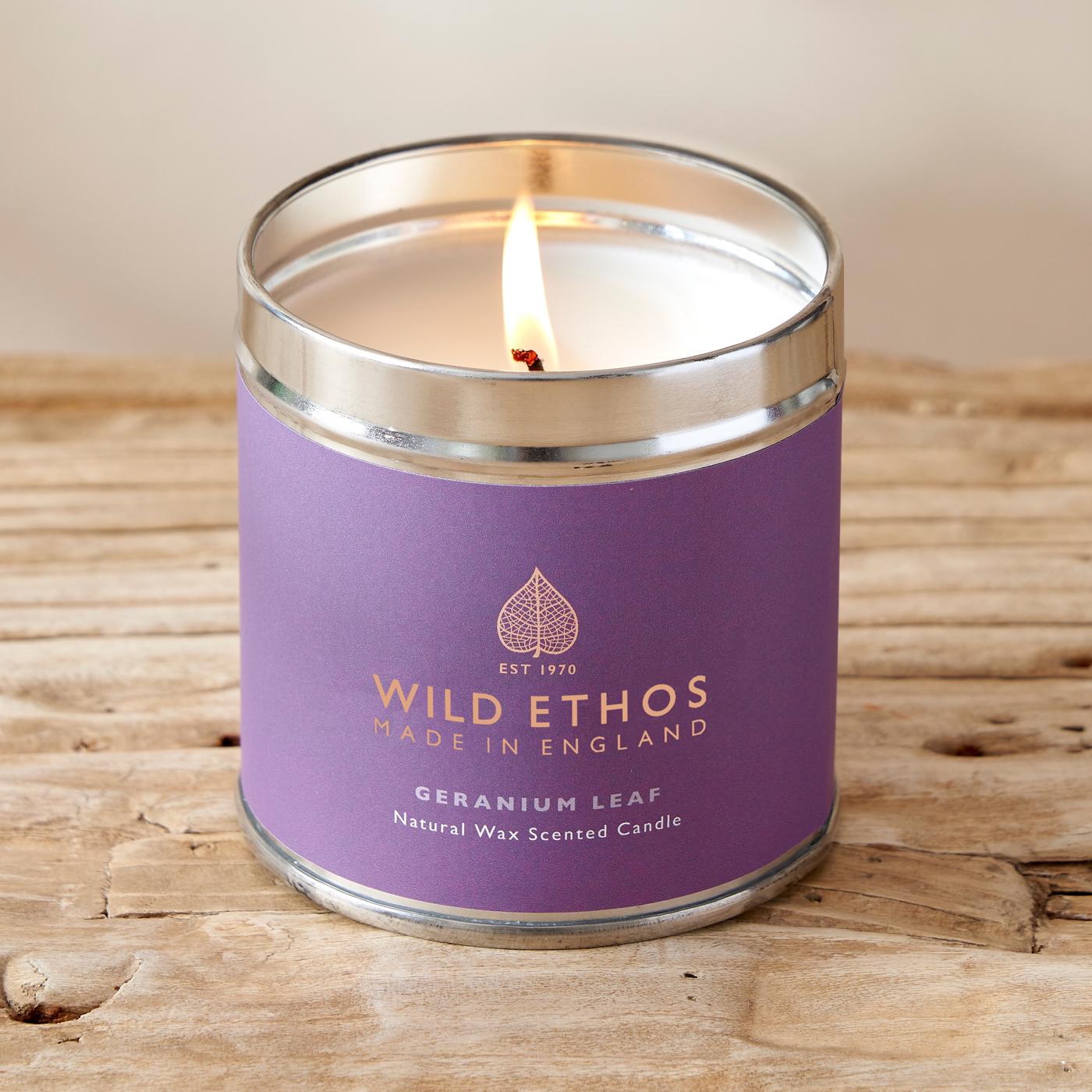 Wild Ethos Geranium Leaf Candle