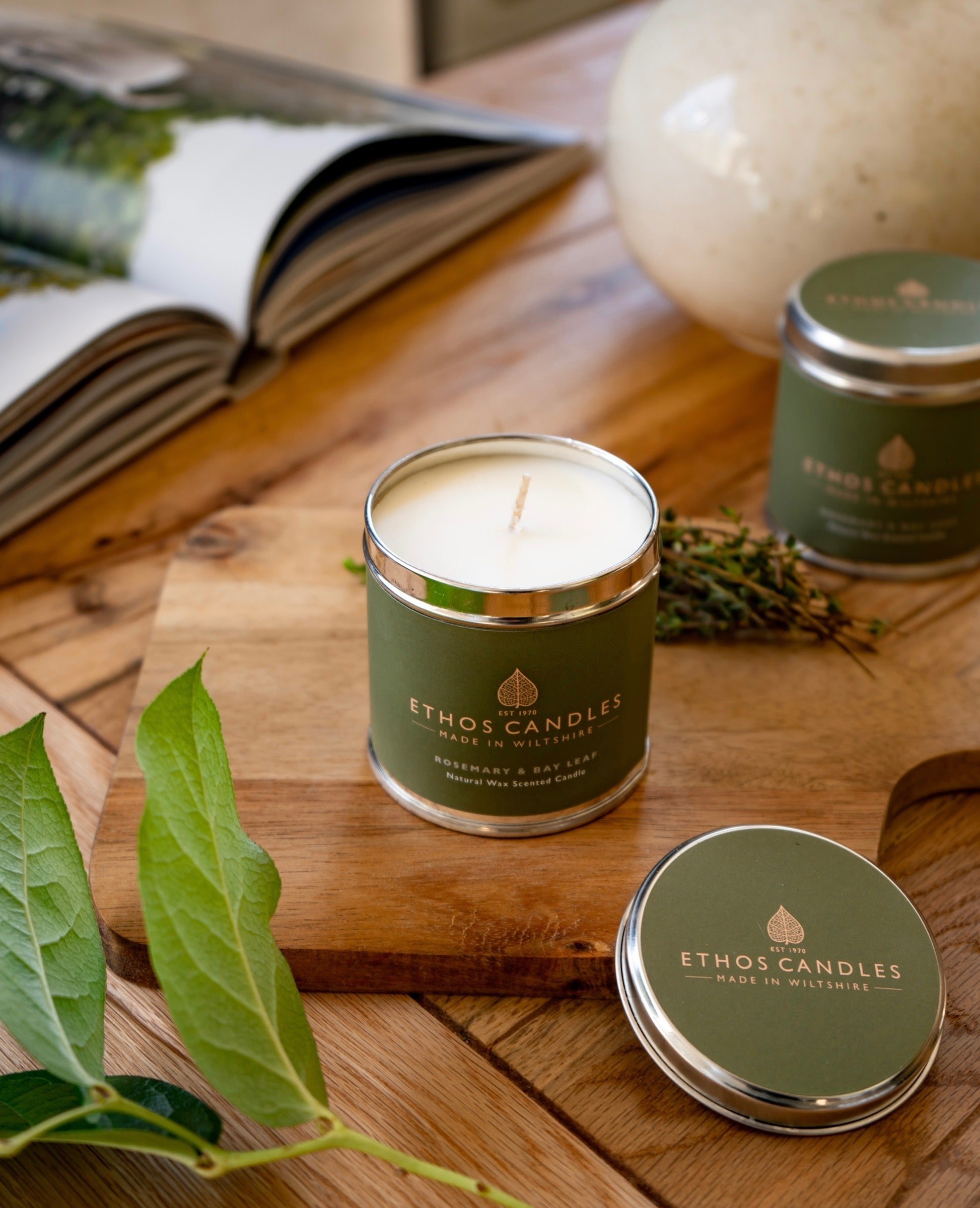 Hand Poured Natural Candles | Made in England