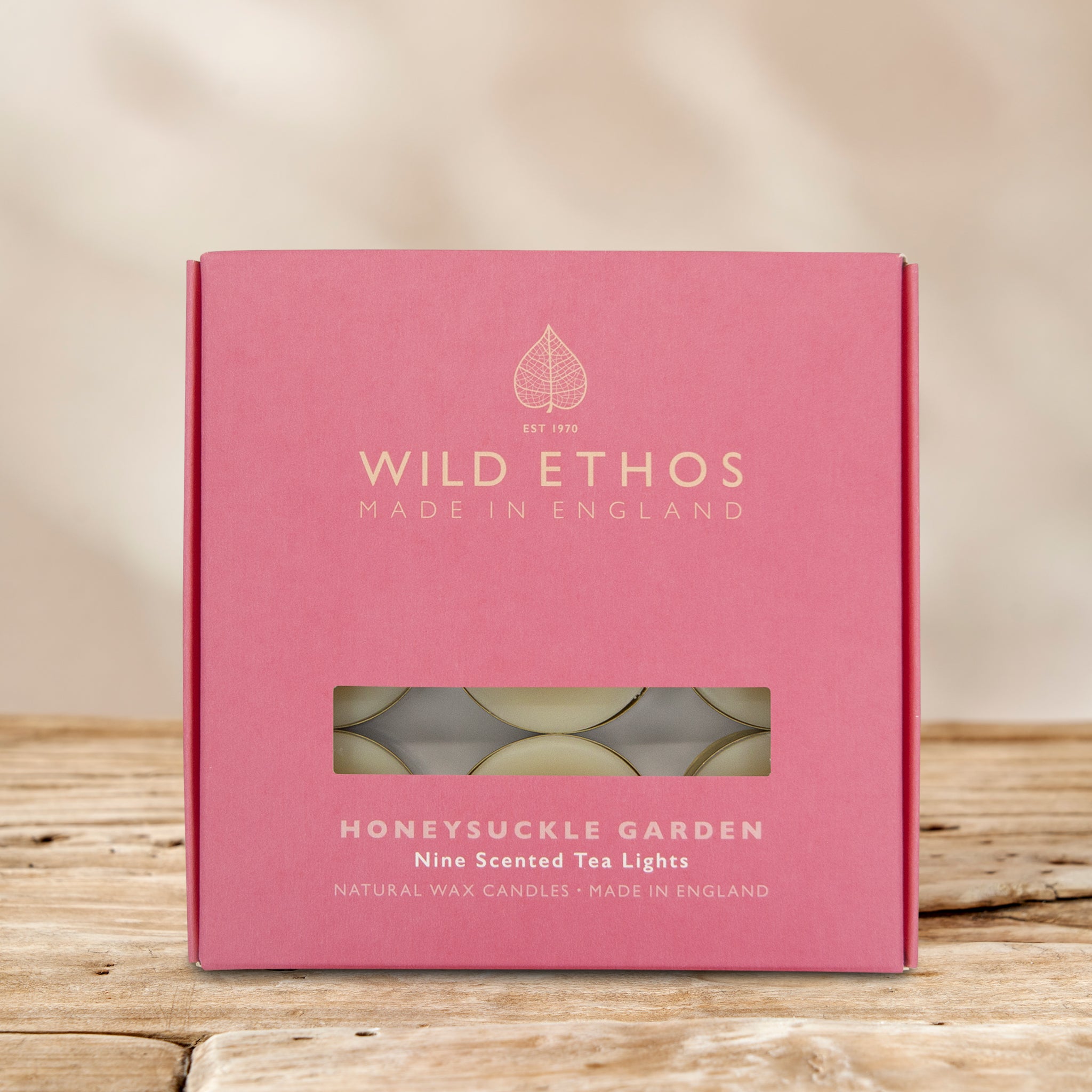 Wild Ethos Honeysuckle Garden Scented Tealights