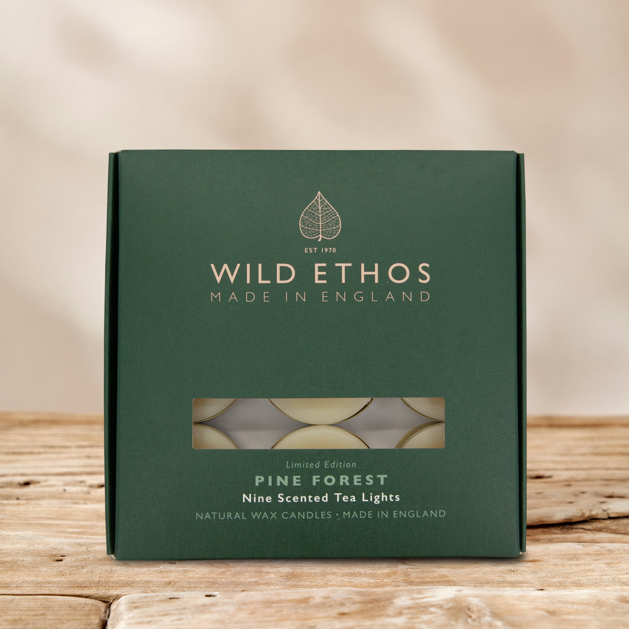 Wild Ethos Pine Forest Scented Tealights