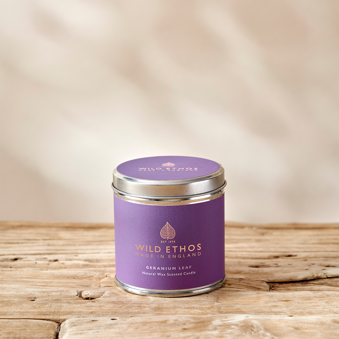 natural geranium candle