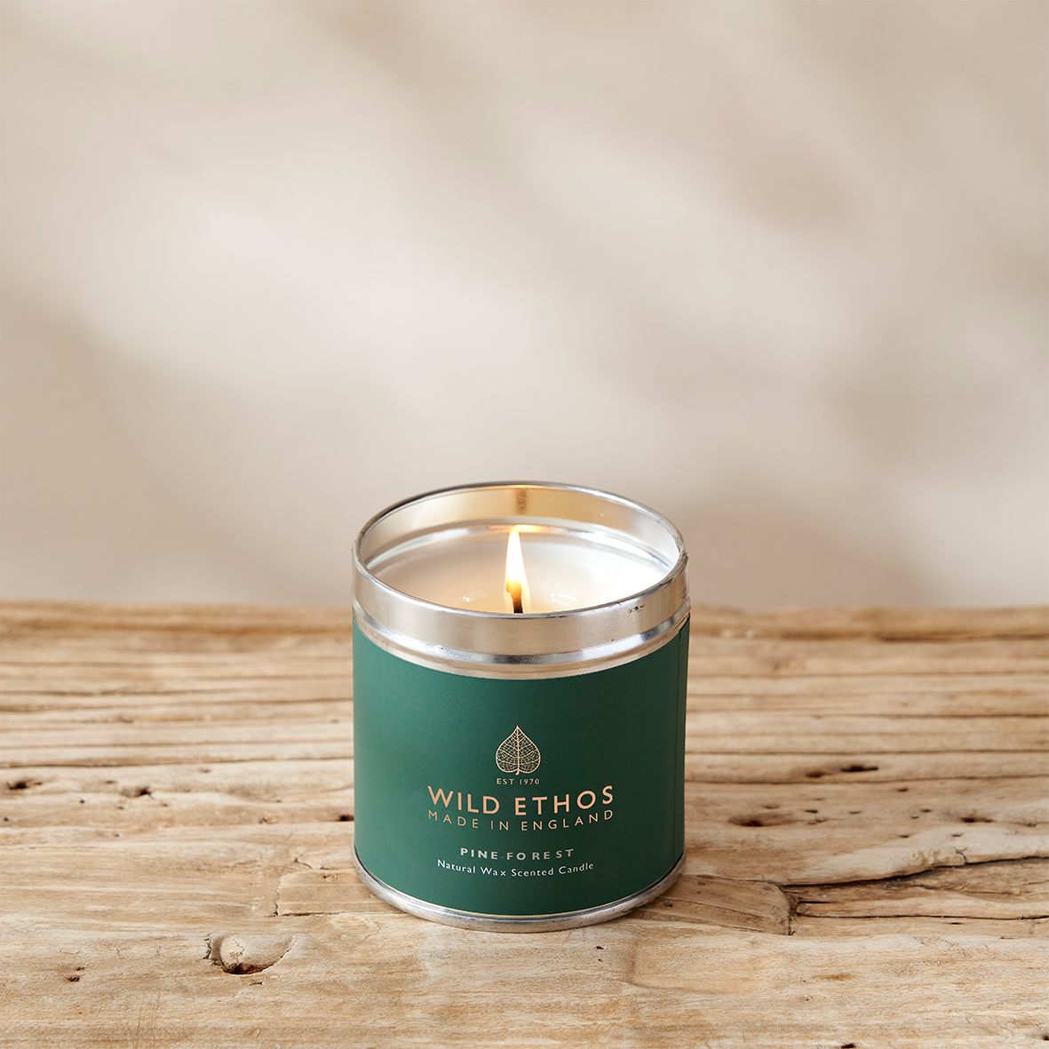 Christmas tree scented candle